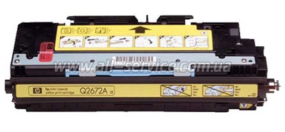   HP 309A  CLJ 3500/ 3550 Yellow (Q2672A)