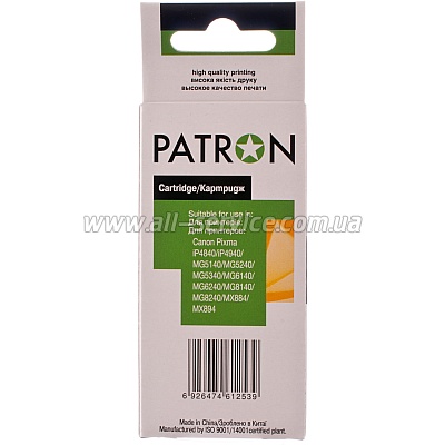  CANON PGI-425Bk (PN-425BK) BLACK PATRON