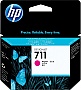  HP 711 DesignJet 120/ 520 Magenta 3-Pack (CZ135A)