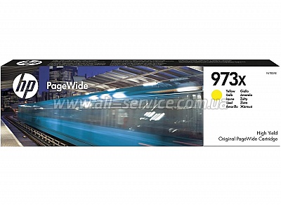  HP 973X PageWide Pro 452/ 477 Yellow (F6T83AE)