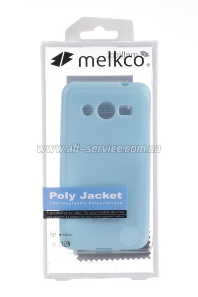  MELKCO Samsung G355/Core 2 Poly Jacket TPU Blue
