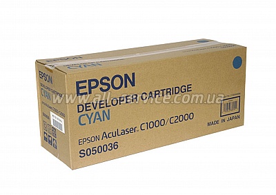  Epson AcuLaser C1000/ C2000 cyan (C13S050036)