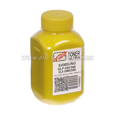   Samsung CLP-360/ 365/ CLX-3300/ 3305  40 Yellow (1505412) Ultra color