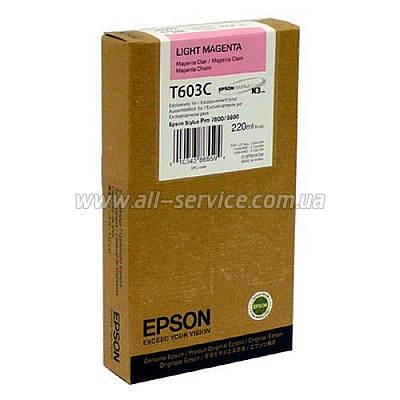  Epson StPro 7800/ 9800 light magenta, 220 (C13T603C00)