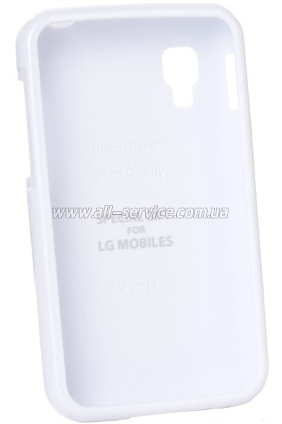  VOIA LG Optimus L4II Dual - Jelly Case (White)