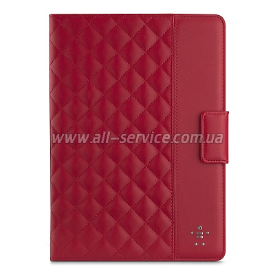  iPad Air Belkin Quilted Cover (Ruby/) (F7N073B2C02)