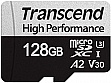  128GB TRANSCEND microSDHC 330S UHS-I U3 A2 (TS128GUSD330S)