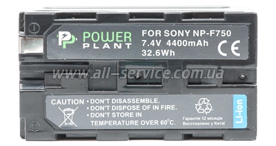 A PowerPlant Sony NP-F750 (DV00DV1032)