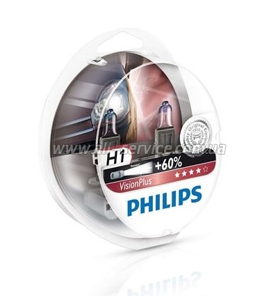    Philips H1 VisionPlus (12258VPS2)