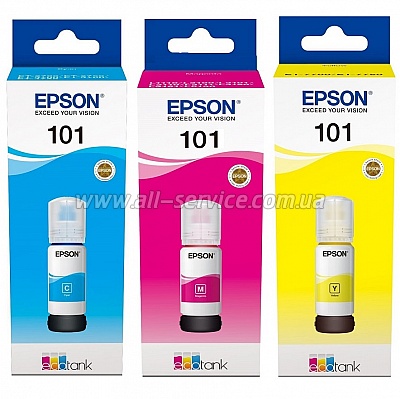   Epson 101 Epson L4150/ 4160 C/M/Y (SET101C/M/Y)