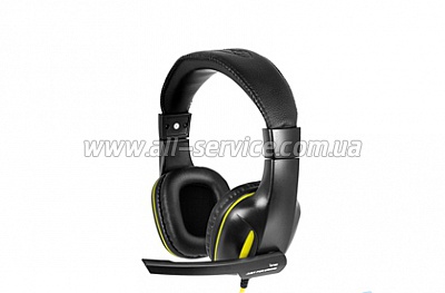  Gemix W-390 black-yellow Gaming