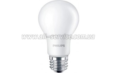   Philips LEDBulb E27 7-60W 230V 3000K A60/PF (929001162107)