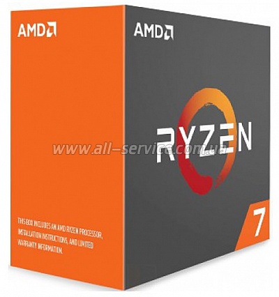  AMD RYZEN X8 R7-1700X SAM4 (YD170XBCAEWOF)