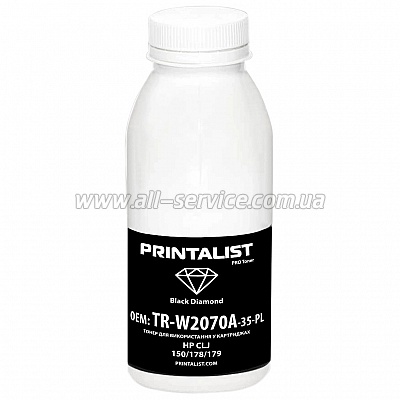  PRINTALIST HP CLJ 150/ 178/ 179  30 Black (TR-W2070A-35-PL)