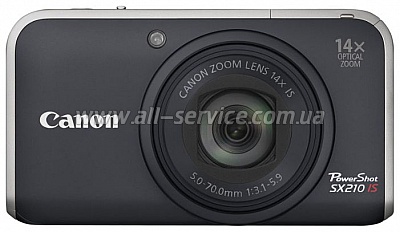   Canon PowerShot SX210 IS Black (4246B031)