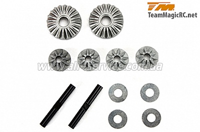 Team Magic Differential Bevel Gear Set for 1 diff