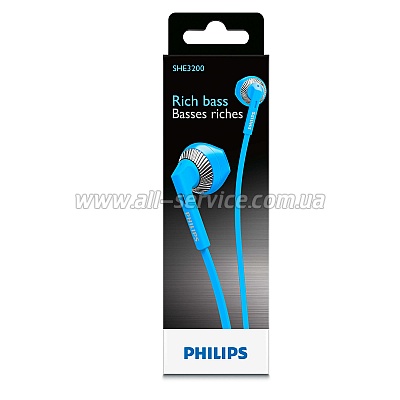  Philips SHE3200BL/00