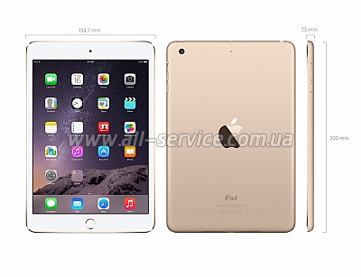  Apple A1566 iPad Air 2 Wi-Fi 64Gb Gold (MH182TU/A)