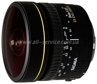  SIGMA AF 8/3,5 EX DG Circular Fisheye Nikon (485959)