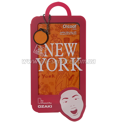  OZAKI O!coat travel iPhone 6 Plus New York (OC585NY)