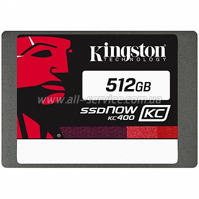 SSD  Kingston 2.5" 512GB (SKC400S37/512G)