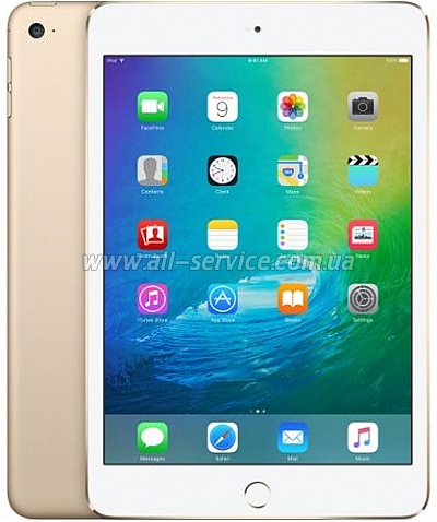  Apple A1538 iPad mini 4 Wi-Fi 128Gb Gold (MK9Q2RK/A)