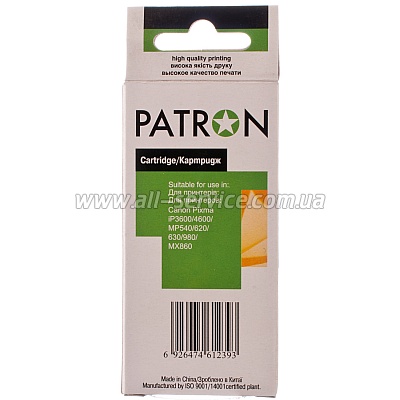  CANON CLI-521Bk (PN-521BK) BLACK PATRON