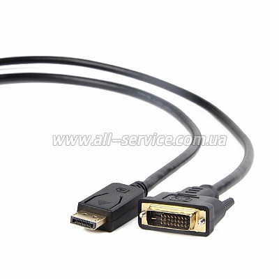  Cablexpert  DisplayPort - DVI-D, 1.8  (CC-DPM-DVIM-6)