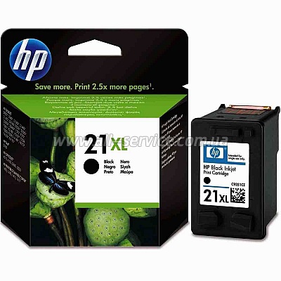  HP 21XL DJ3920/ 3940/ PSC 1410 black (C9351CE)