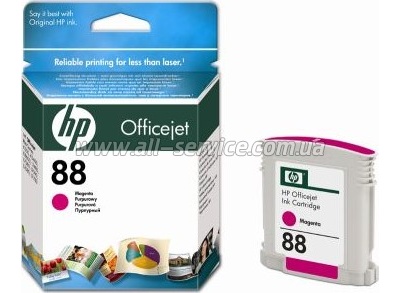  HP 88 Officejet Pro K550 Magenta 9ml (C9387AE)