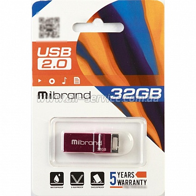  Mibrand 32GB hameleon Pink USB 2.0 (MI2.0/CH32U6P)