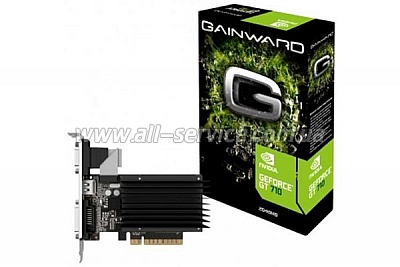  GAINWARD nVidia PCI-E GT710-2048MB-DDR3-SilentFX (4260183363576)