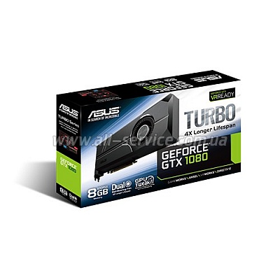  ASUS GeForce GTX1080 8GB GDDR5X TURBO (TURBO-GTX1080-8G)