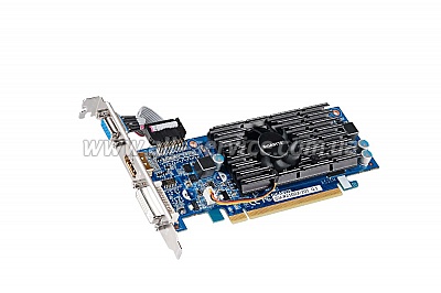  Gigabyte GeForce GT210 1GB DDR3 64bit DVI-HDMI-VGA Low profile (GV-N210D3-1GI)