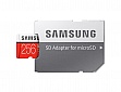   Samsung 256GB microSDXC C10 UHS-I U3 Evo Plus + SD  (MB-MC256GA/RU)