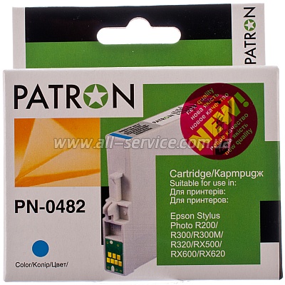  EPSON T048240 (PN-0482) CYAN PATRON
