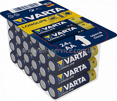  Varta Long Life AA * 24 box (04106301124)