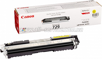  Canon 729 LBP-7018/ 7010 Yellow (4367B002)