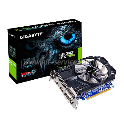  Gigabyte GeForce GTX750Ti 2GB DDR5 (GV-N75TD5-2GI)