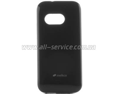  MELKCO HTC One M8 Poly Jacket TPU Black