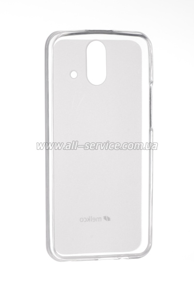  MELKCO HTC One E8 Poly Jacket TPU Transparent