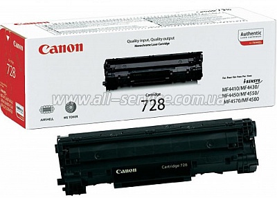  Canon 728 Canon MF4410/ MF4430/ MF4450/ MF4550D/ MF4570DN/ MF4580DN (3500B002)