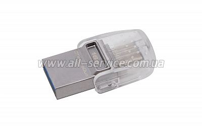  16GB Type-C Kingston DT Micro Metal Silver (DTDUO3C/16GB)