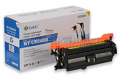  G&G  HP CLJ CP4025/4525 Yeloow (G&G-CE262A)