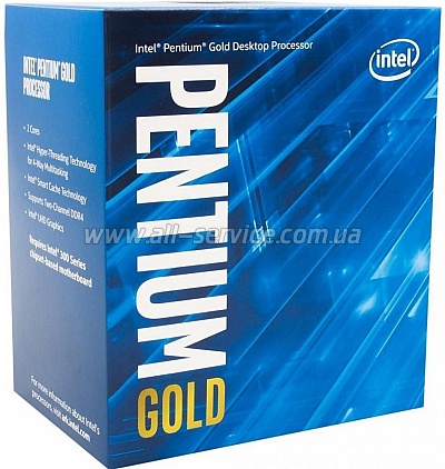  Intel Pentium Gold G6500 box (BX80701G6500)