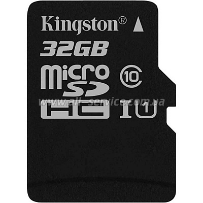   32GB Kingston microSDHC Canvas Select Class 10 UHS-I U1 (SDCS/32GBSP)