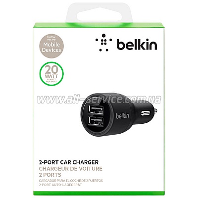    Belkin Dual USB  (F8J109btBLK)
