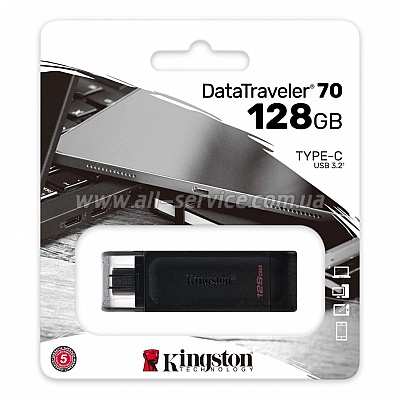  128Gb Kingston DataTraveler 70 (DT70/128GB)