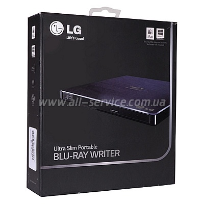  H-L Data Storage BDR/RW Slim USB Black (BP50NB40.AUAE10B)