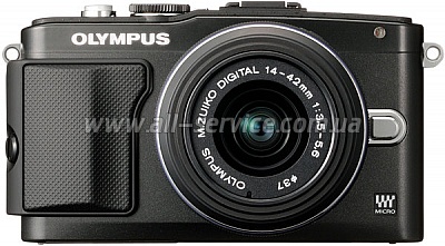   OLYMPUS E-PL5 14-42 mm Flash Air black/black (V205041BE010)
